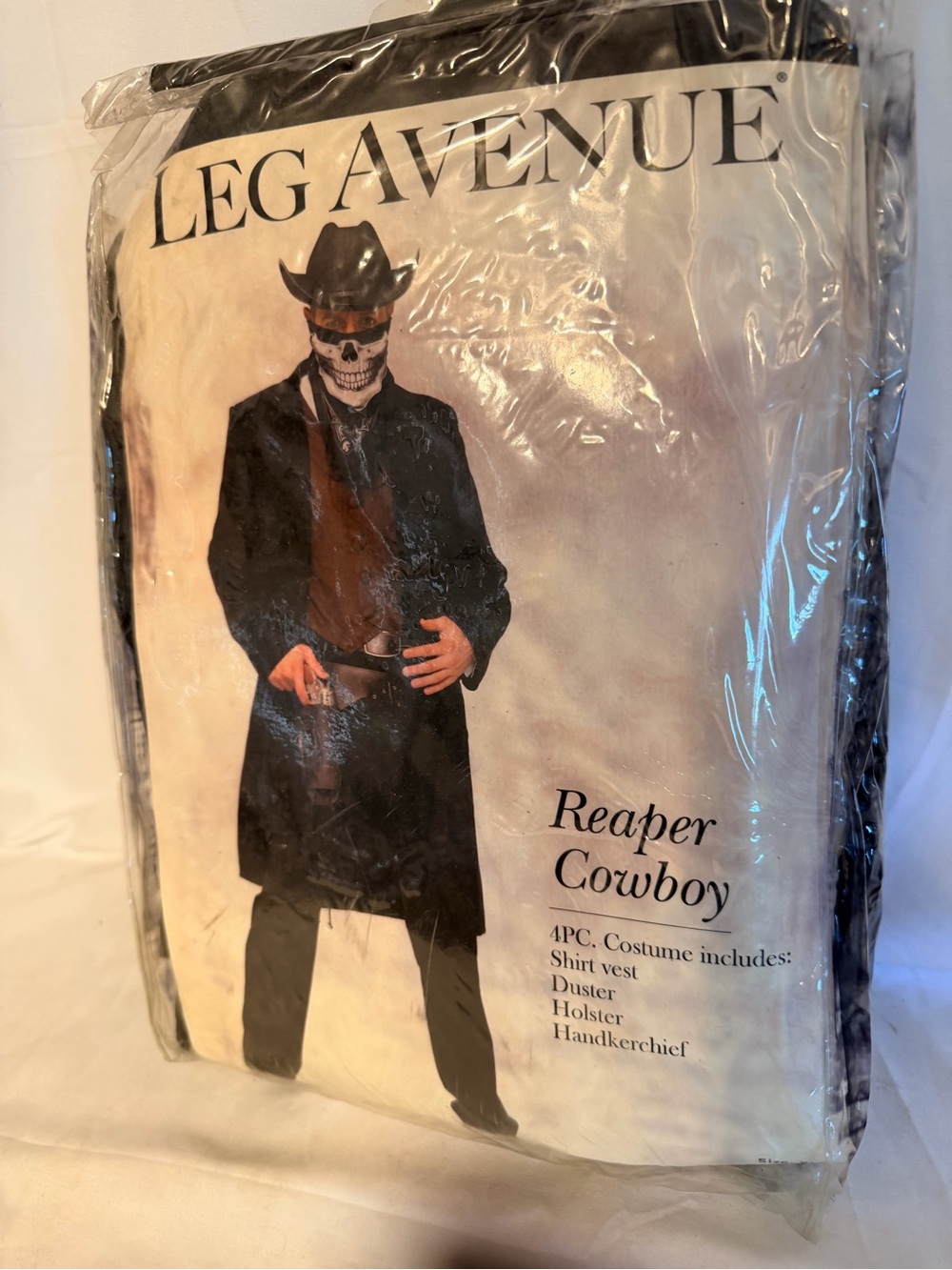 Men's Reaper Cowboy Costume-XL